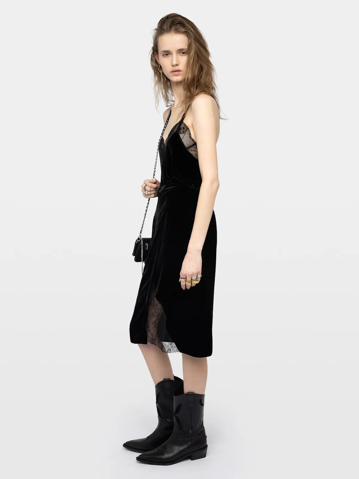 Julen Velvet Skirt