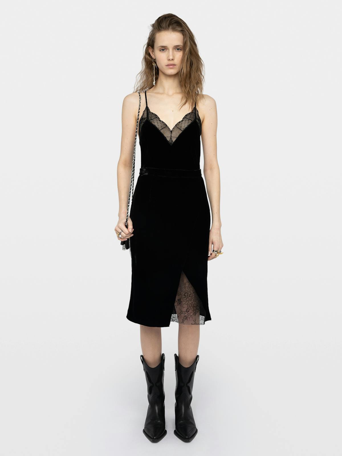 Falda Julen Terciopelo