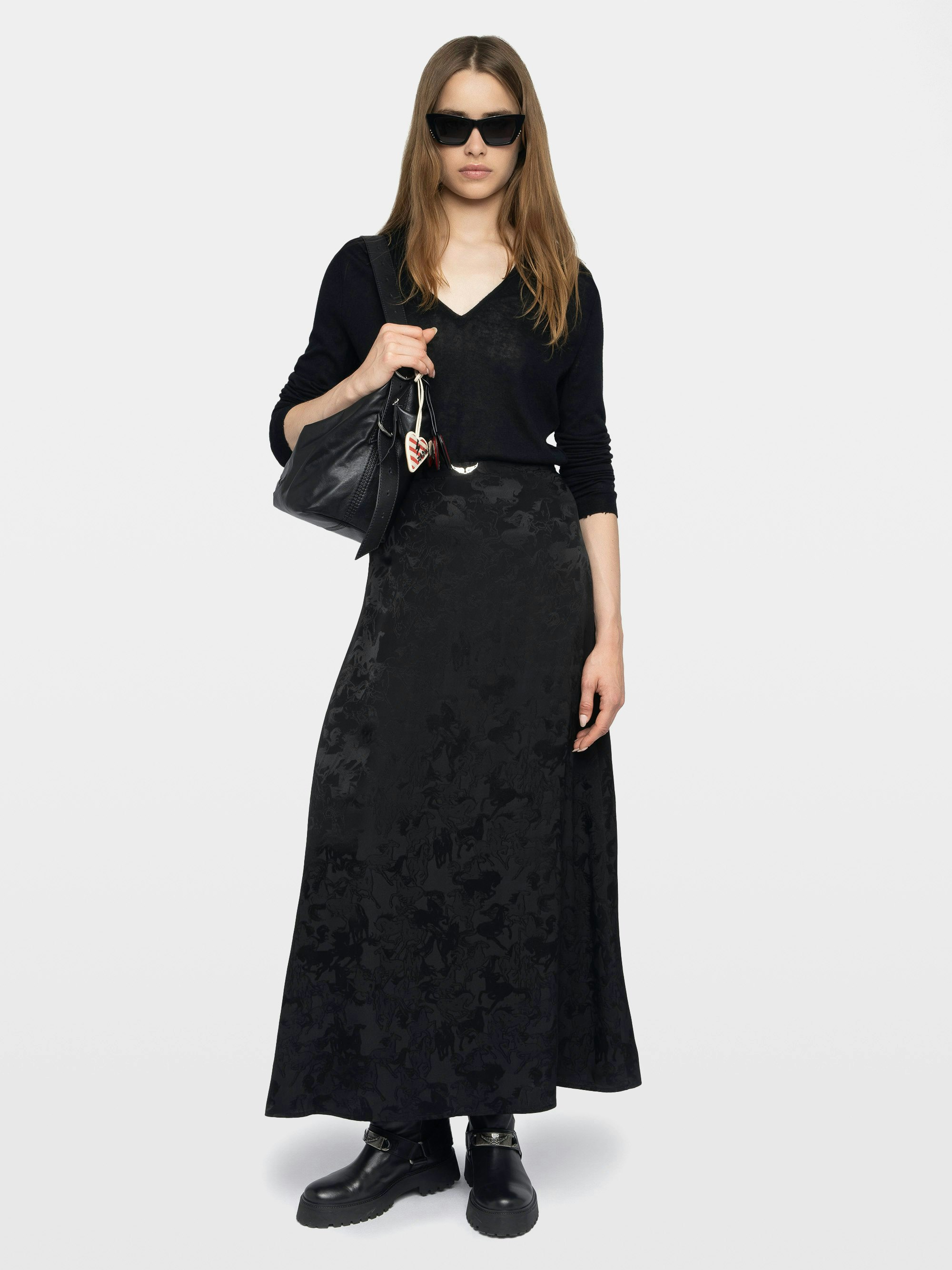 Jimeno Skirt 100% Silk