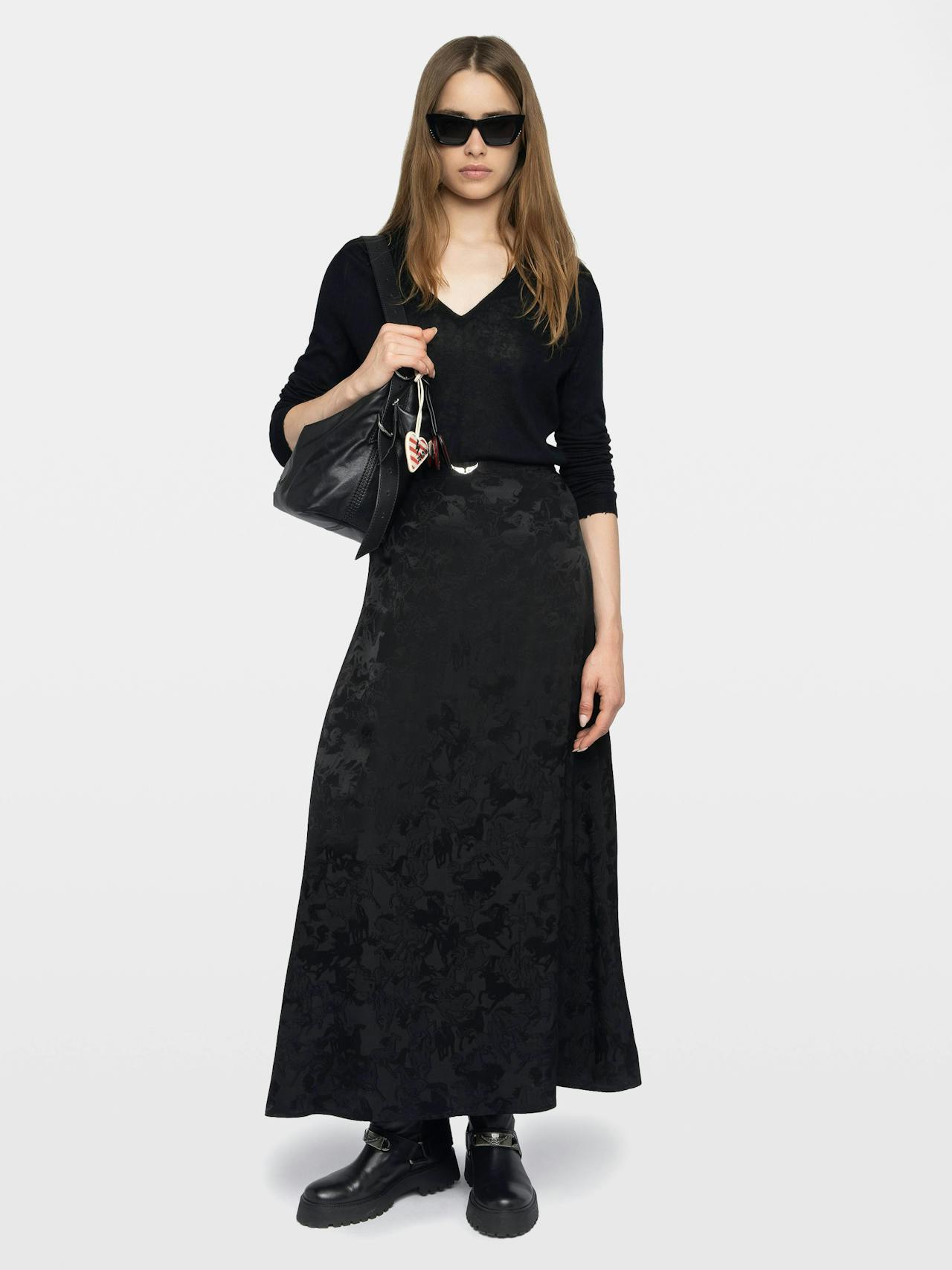 Jimeno Skirt 100% Silk 5