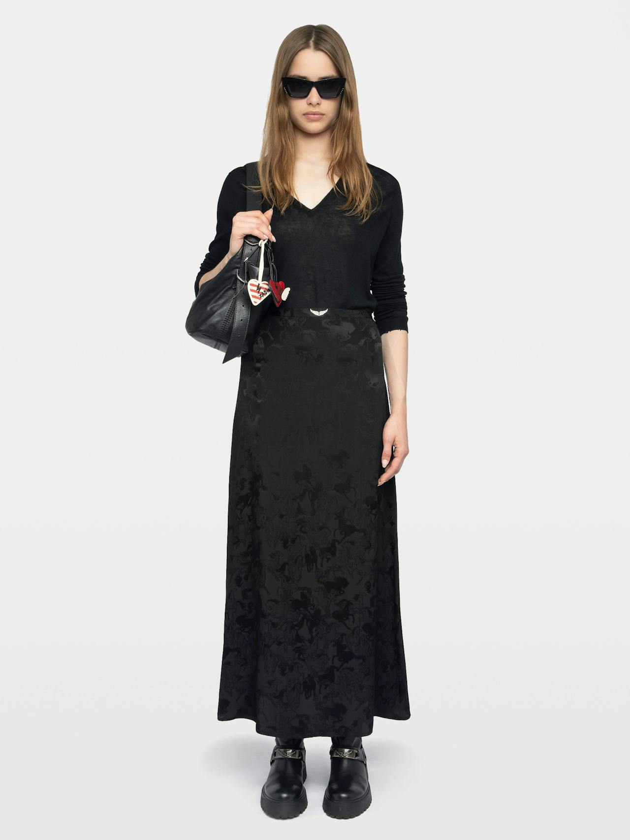 Jimeno Skirt 100% Silk 1