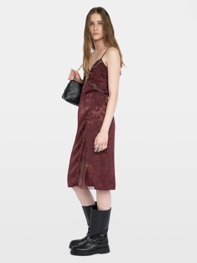 Julen Silk Lace Skirt