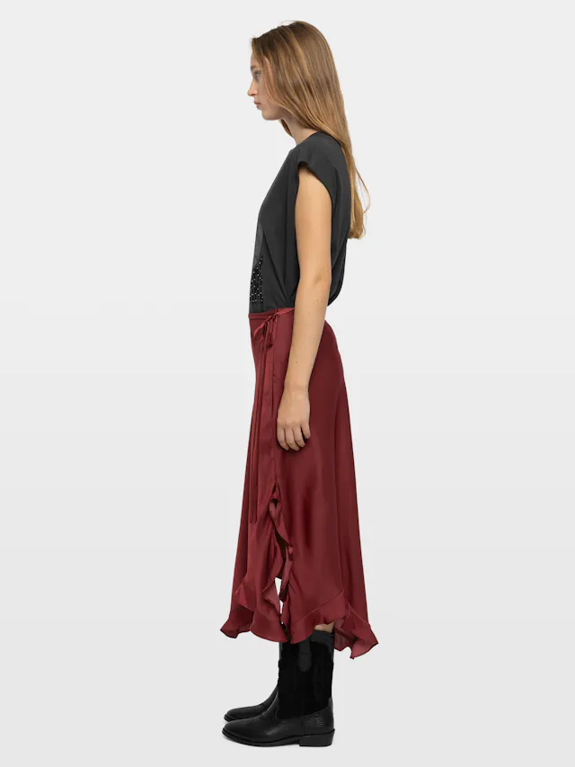Jeto Satin Skirt