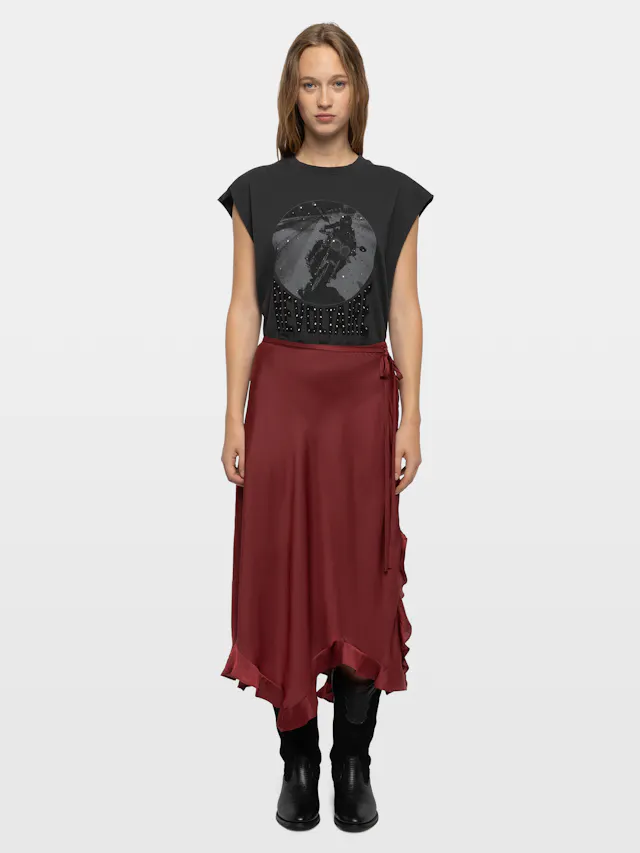 Jeto Satin Skirt