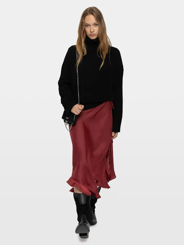 Jeto Satin Skirt