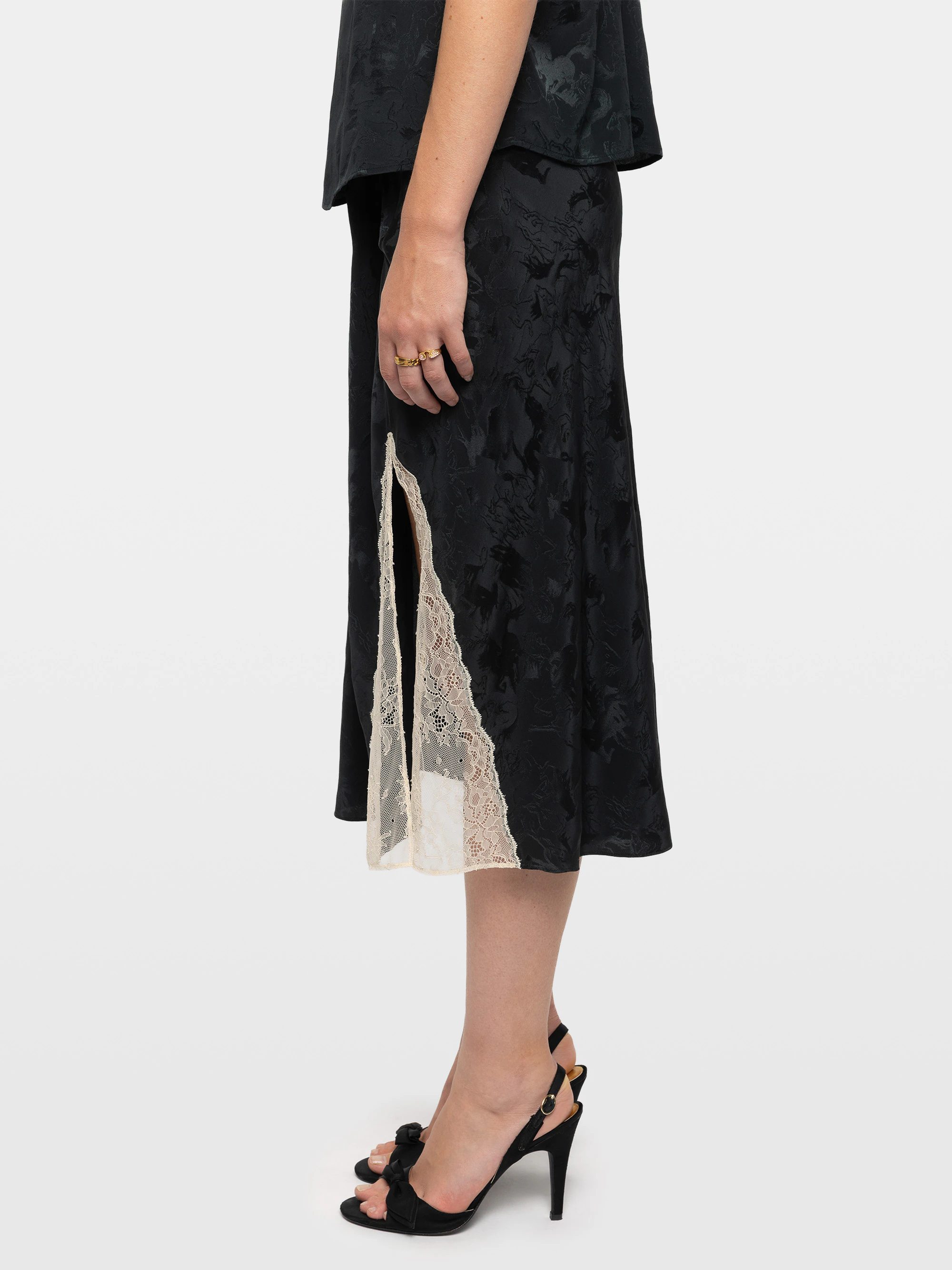 Jayla Silk Skirt