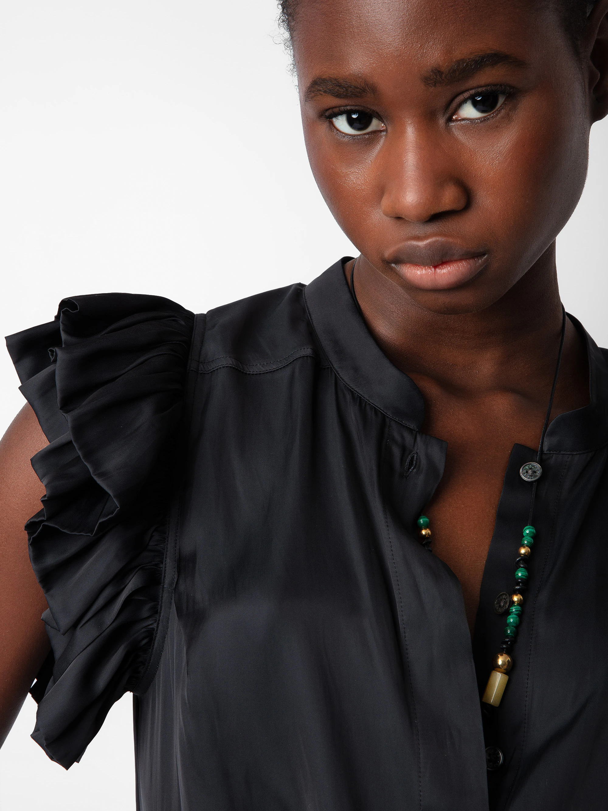 Tiza Satin Top thumbnail 3