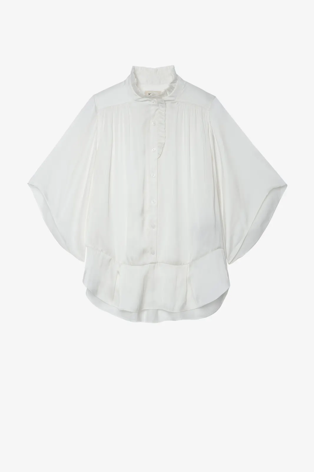 Taro Satin Top
