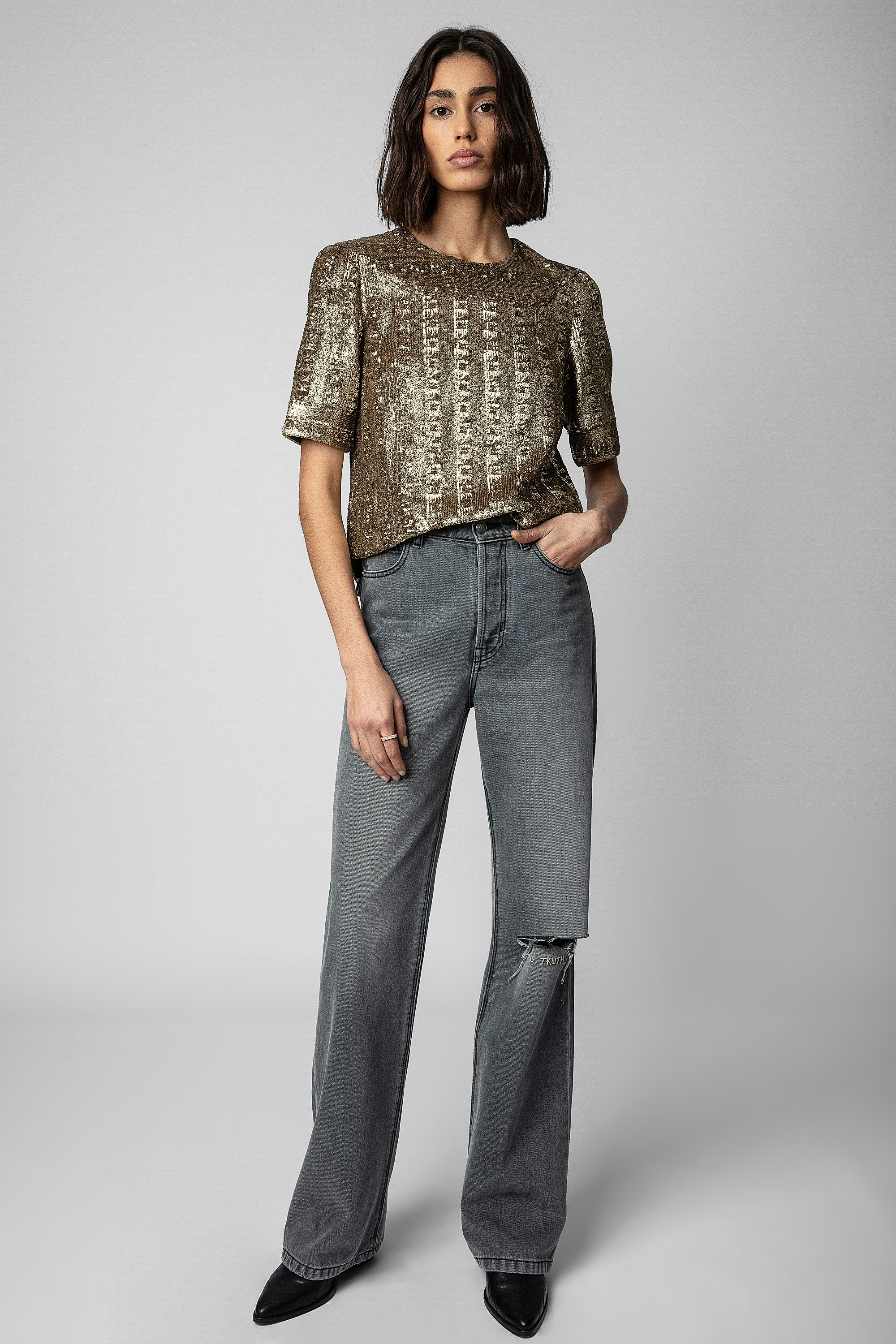 Toysse Sequin Blouse