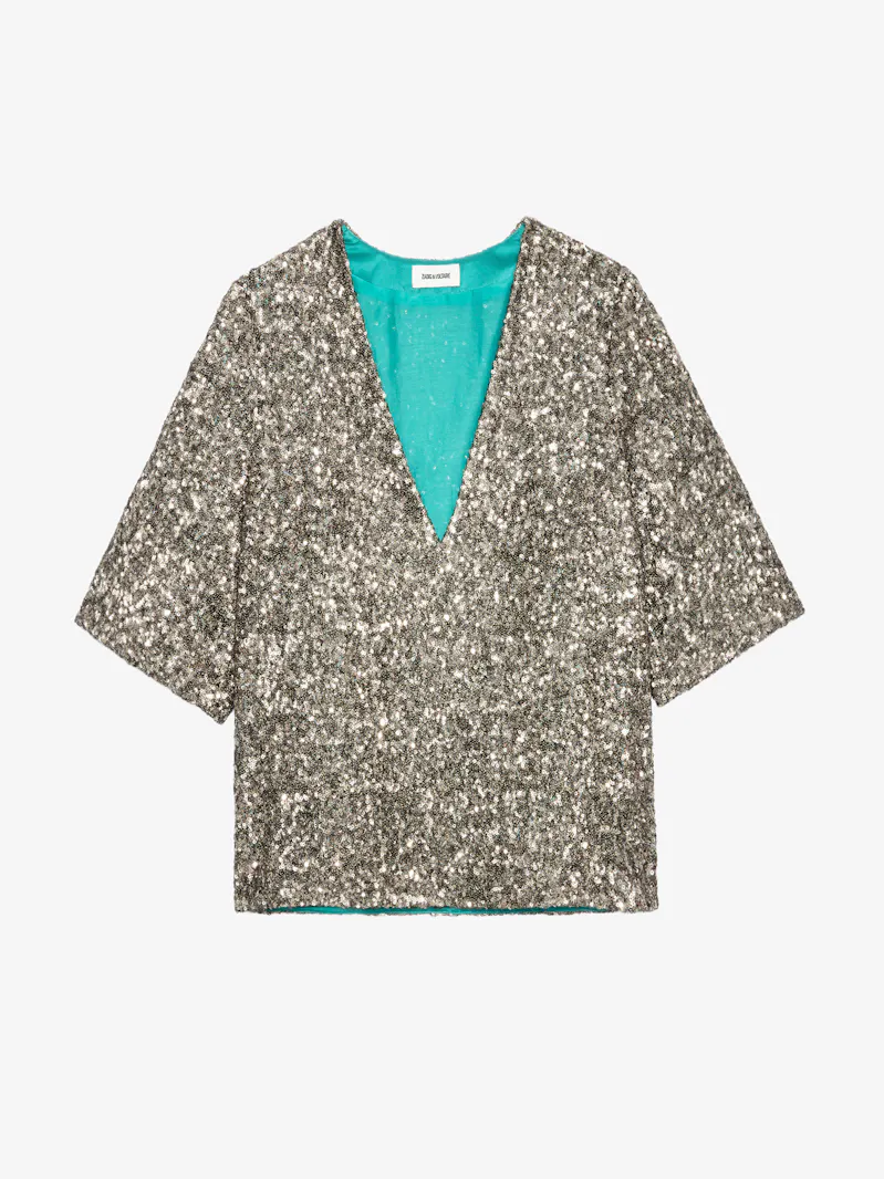 Tytane Sequin Blouse