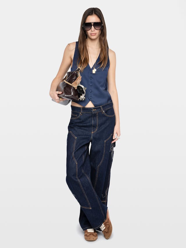 Chaleco Emaux Satén