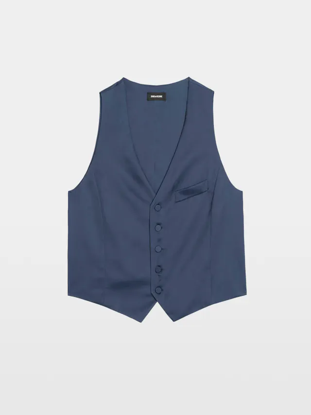 Waistcoat Emaux Satin