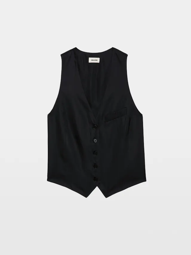 Chaleco Emaux Satén