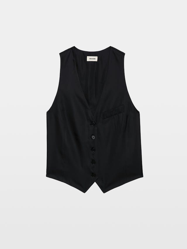 Chaleco Emaux Satén