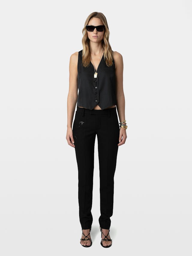 Chaleco Emaux Satén