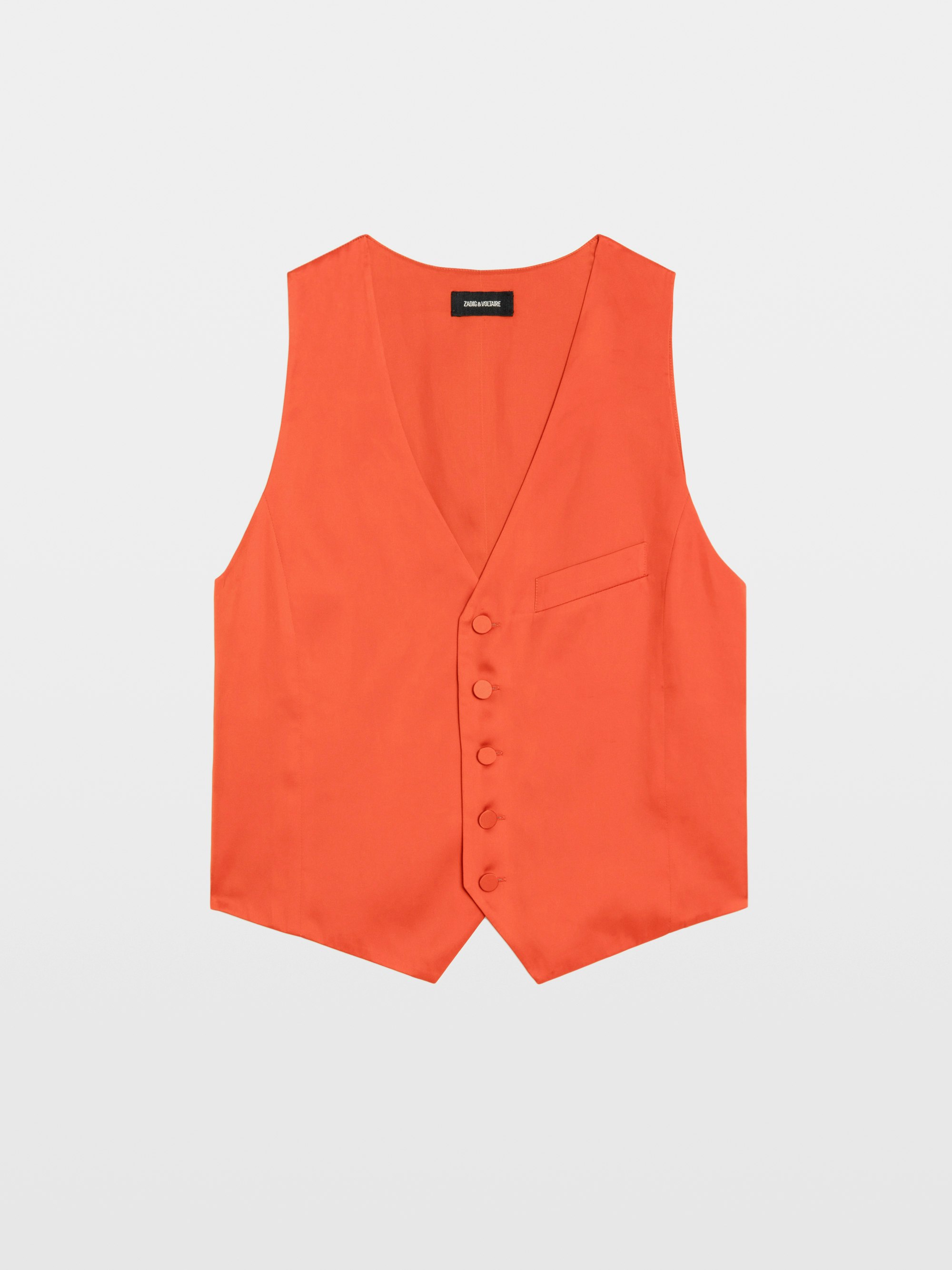 Waistcoat Emaux Satin - configurable
