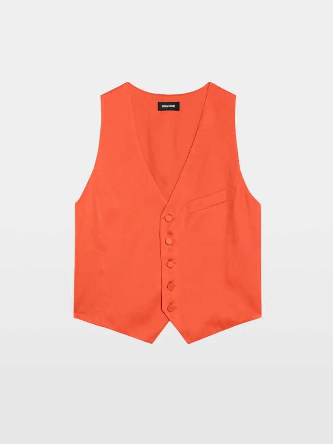 Waistcoat Emaux Satin