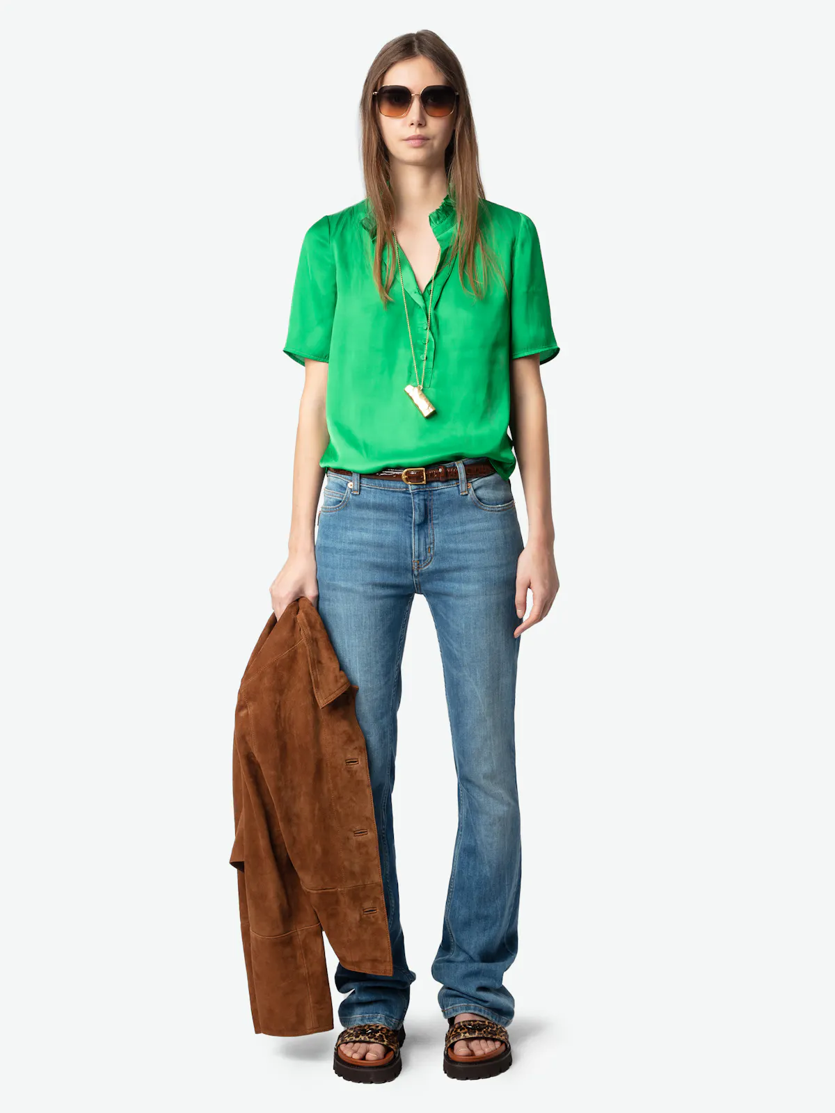 Topher Satin Top