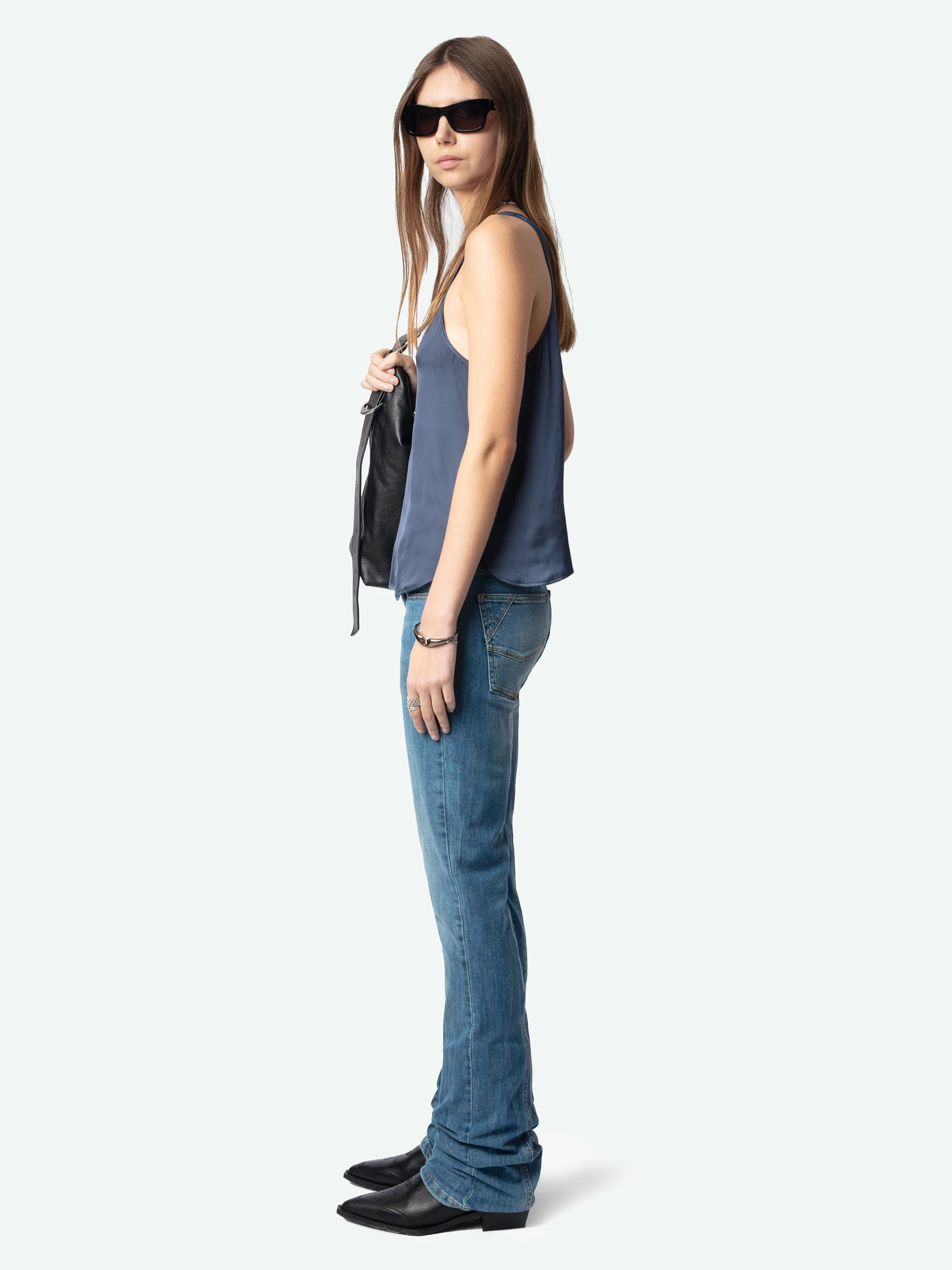 Tarys Satin Top thumbnail 4