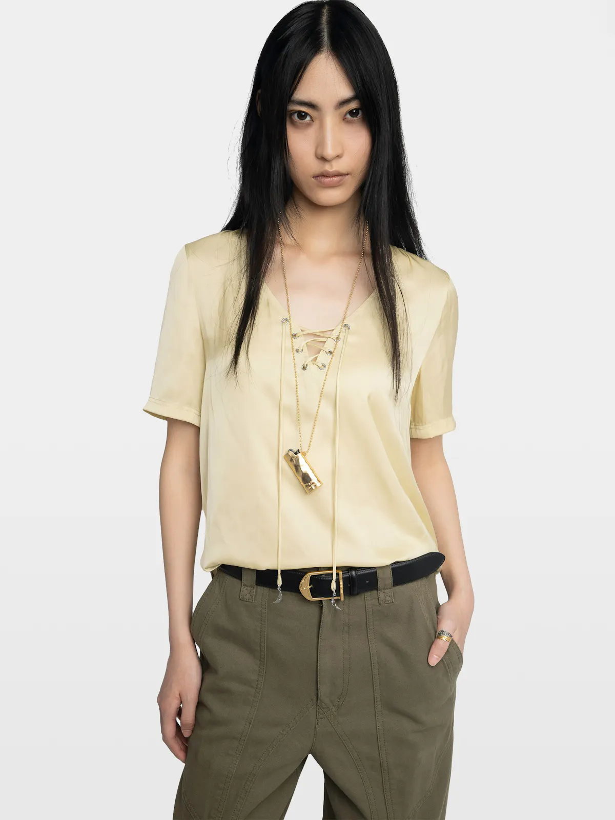 Terzo Satin Top