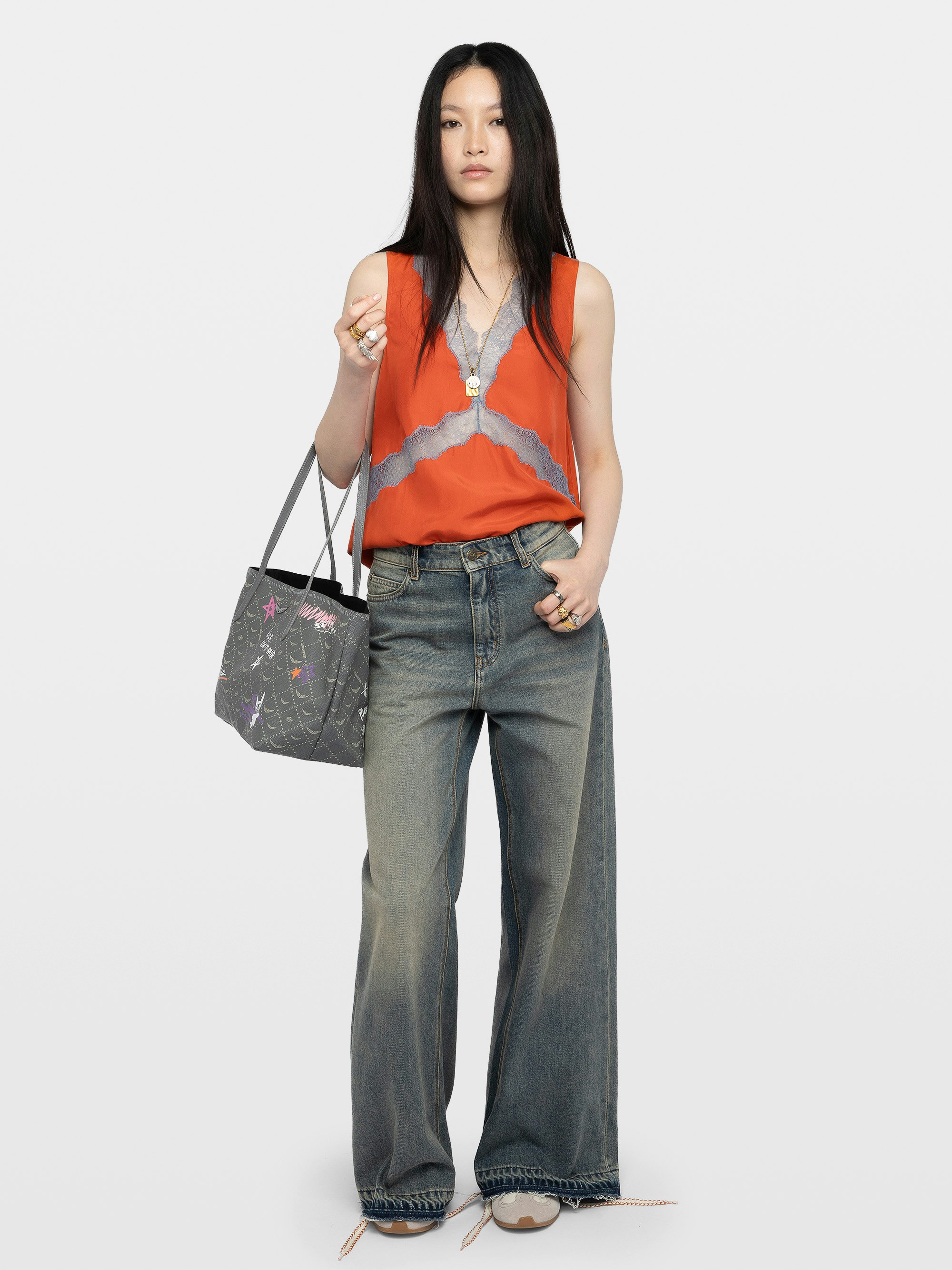 Caraco Tasao 100% Soie