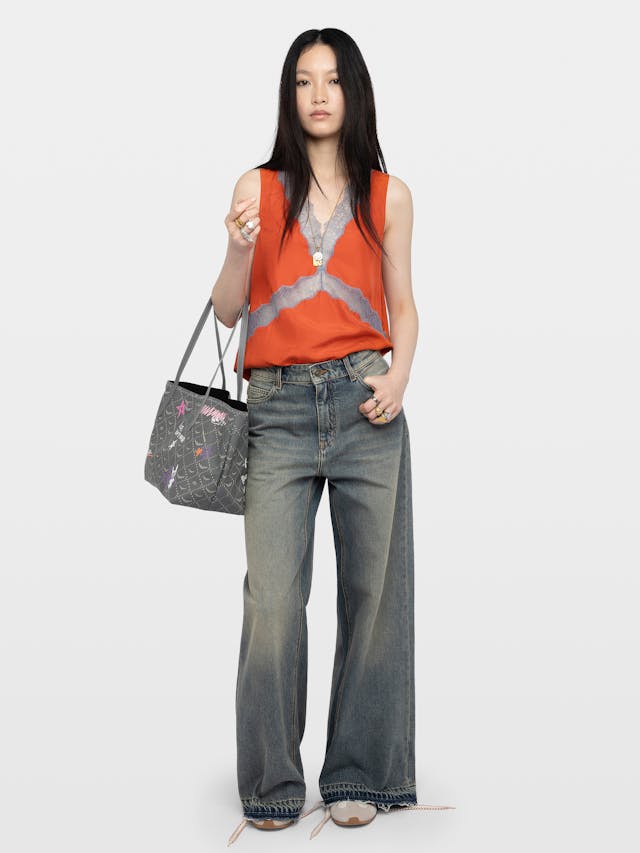 Caraco Tasao 100% Soie