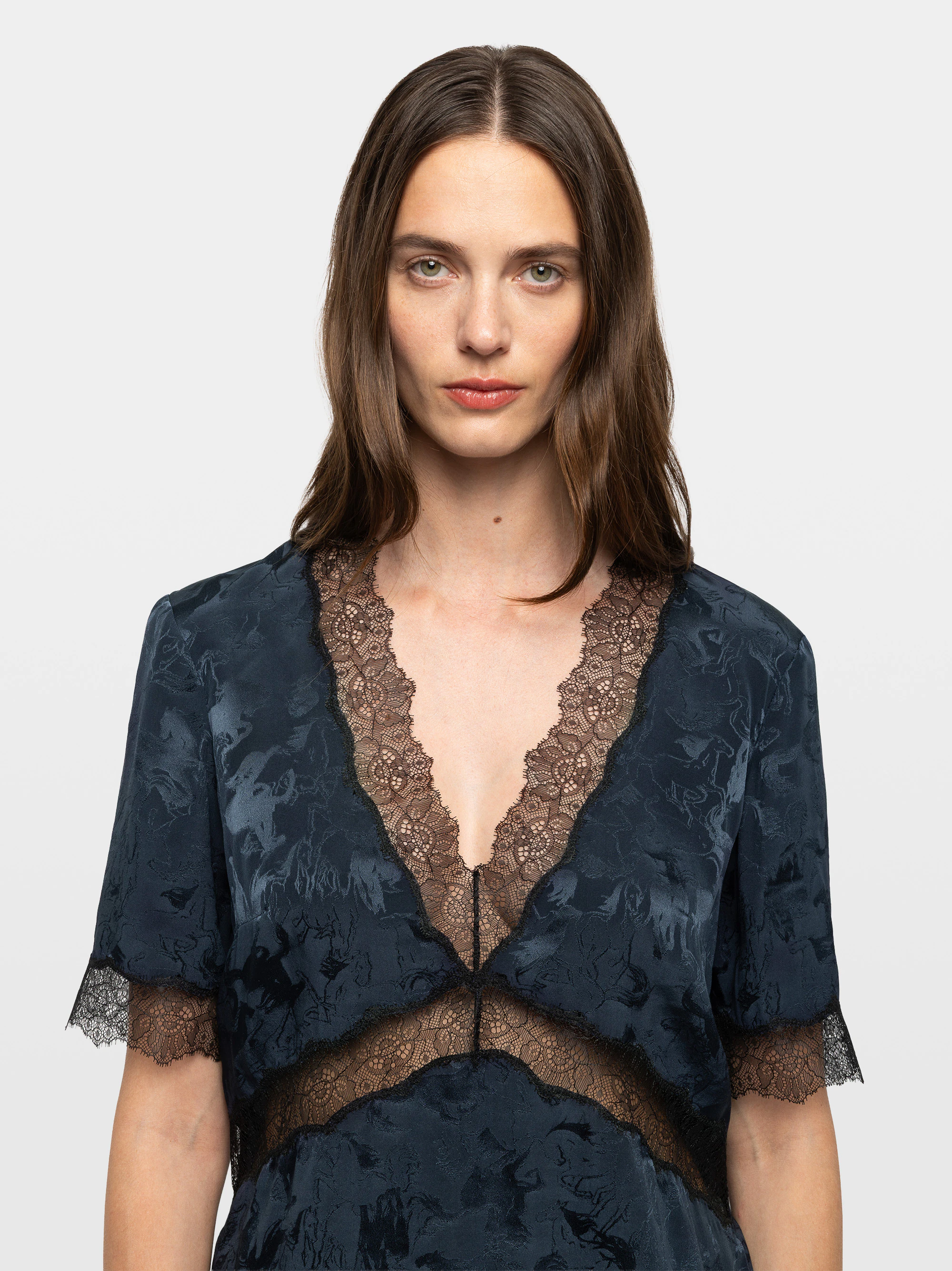 Tedoxa Top 100% Silk