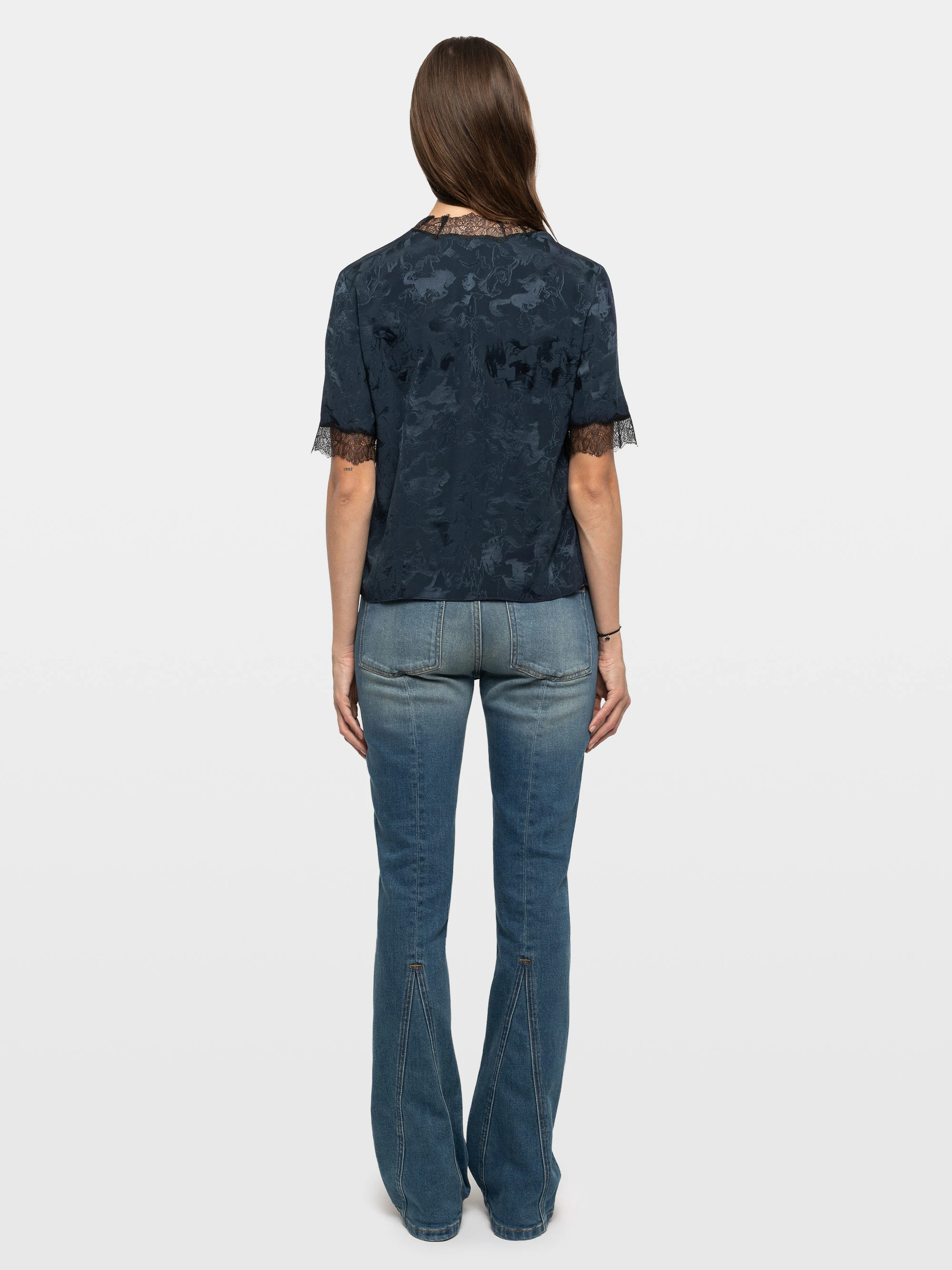 Tedoxa Top 100% Silk