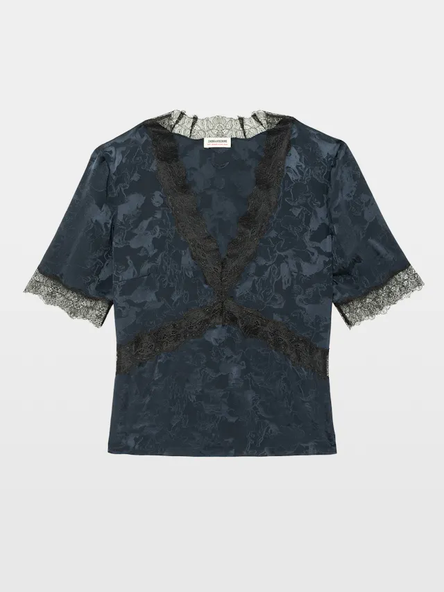 Tedoxa Top 100% Silk