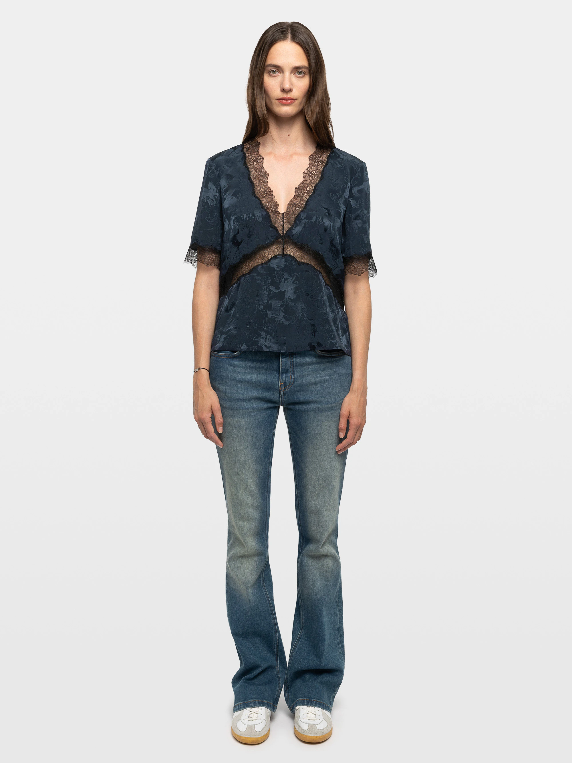 Tedoxa Top 100% Silk