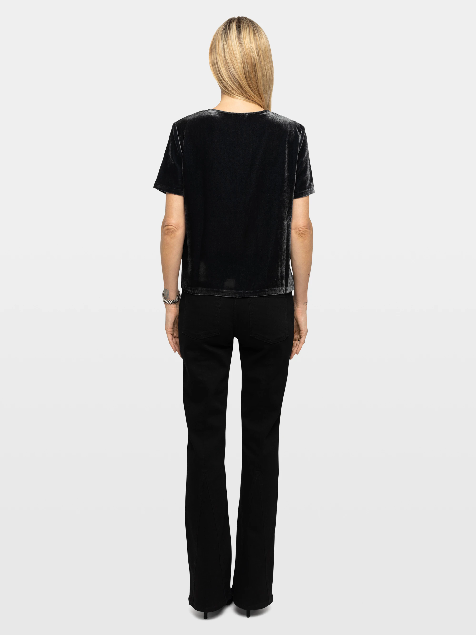 Tchai Velvet Top