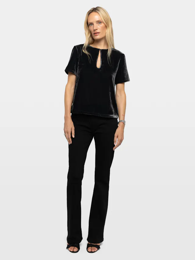 Tchai Velvet Top