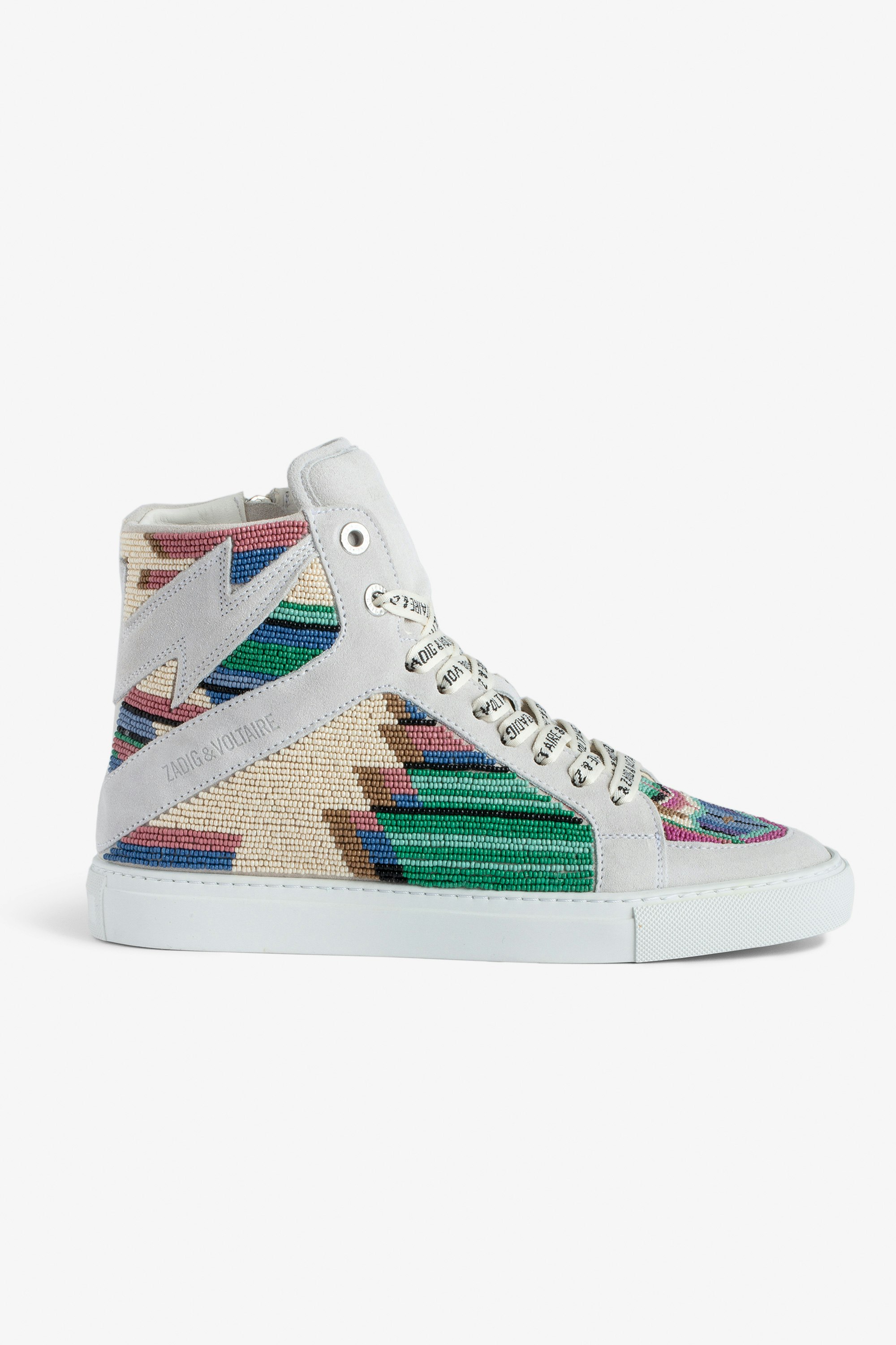 ZV1747 High Flash High-Top Trainers