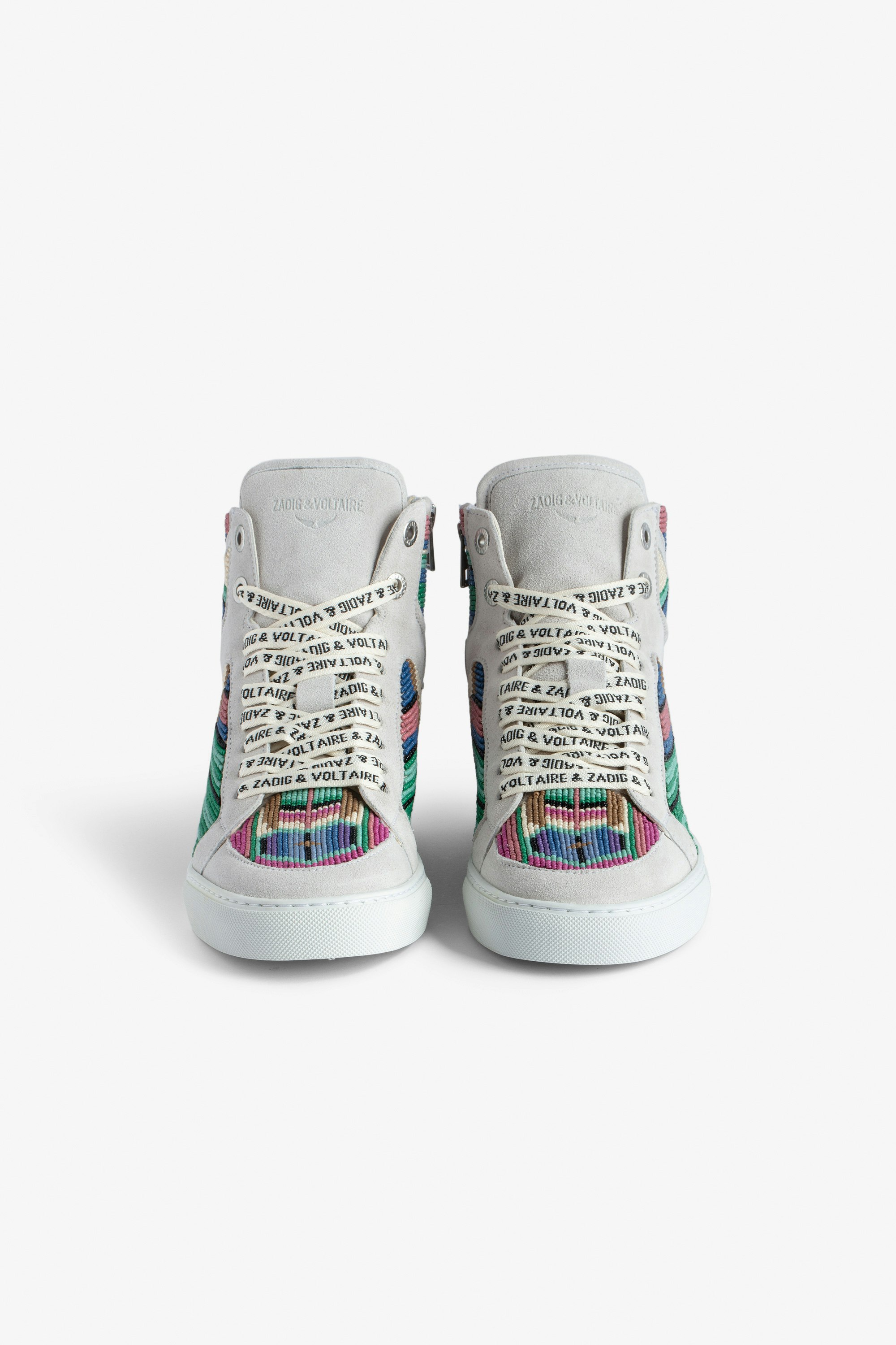 ZV1747 High Flash High-Top Trainers