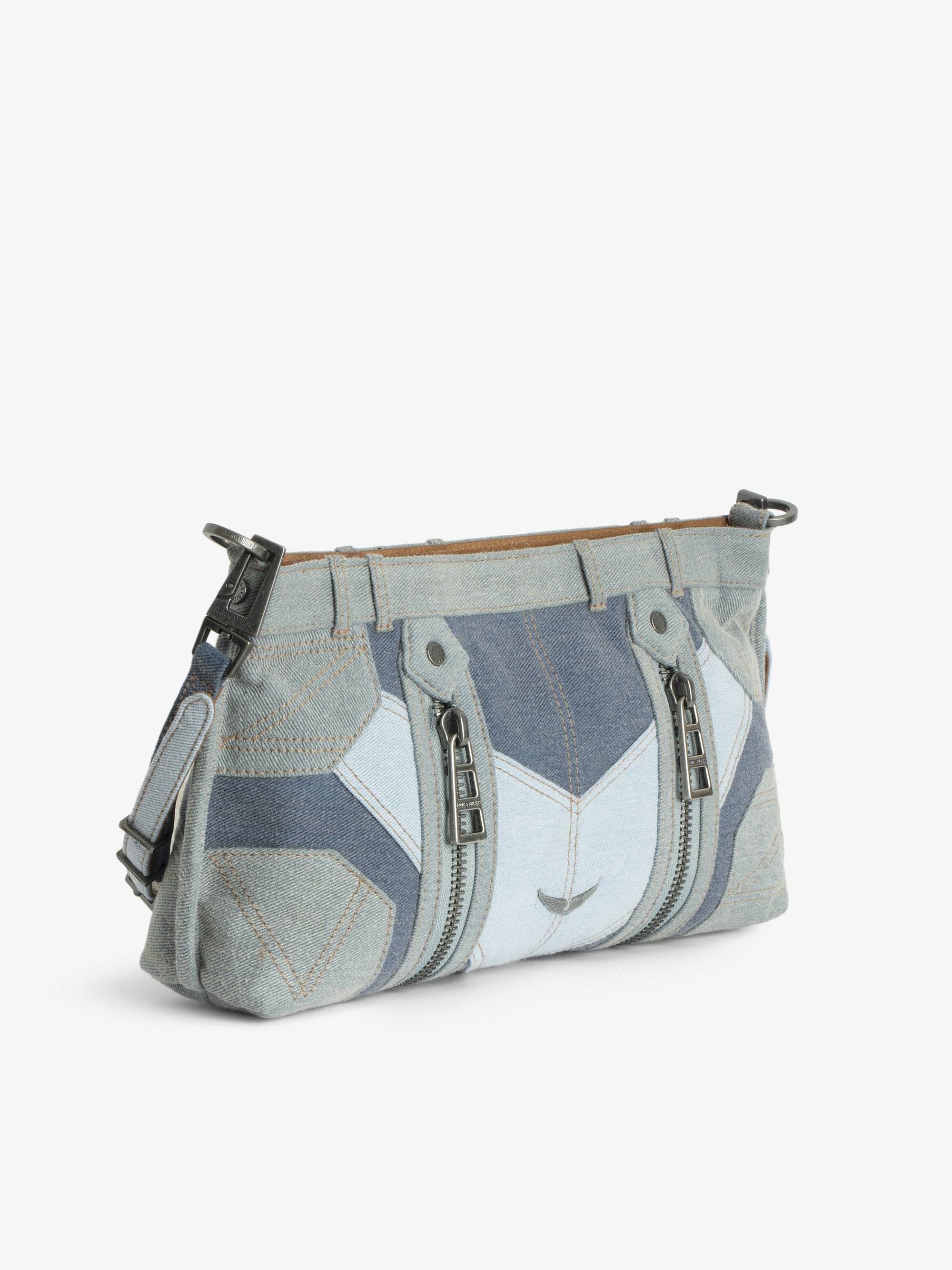 Sunny Moody Blue Denim Shoulder Bag
