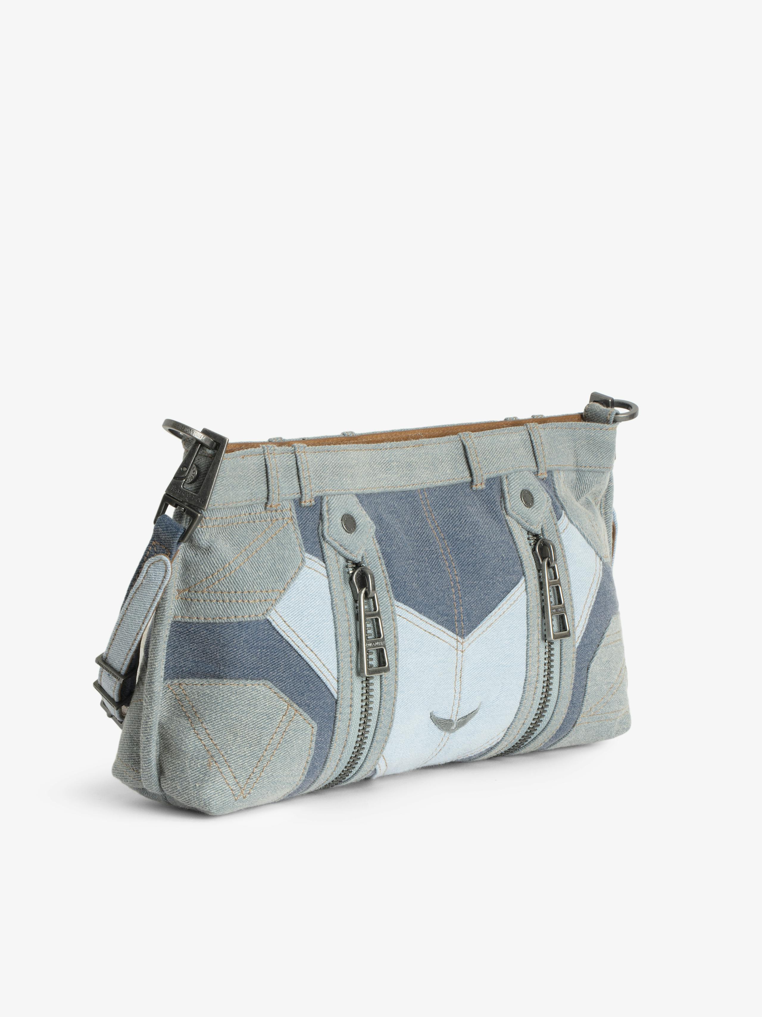 Sunny Moody Blue Denim Shoulder Bag 4