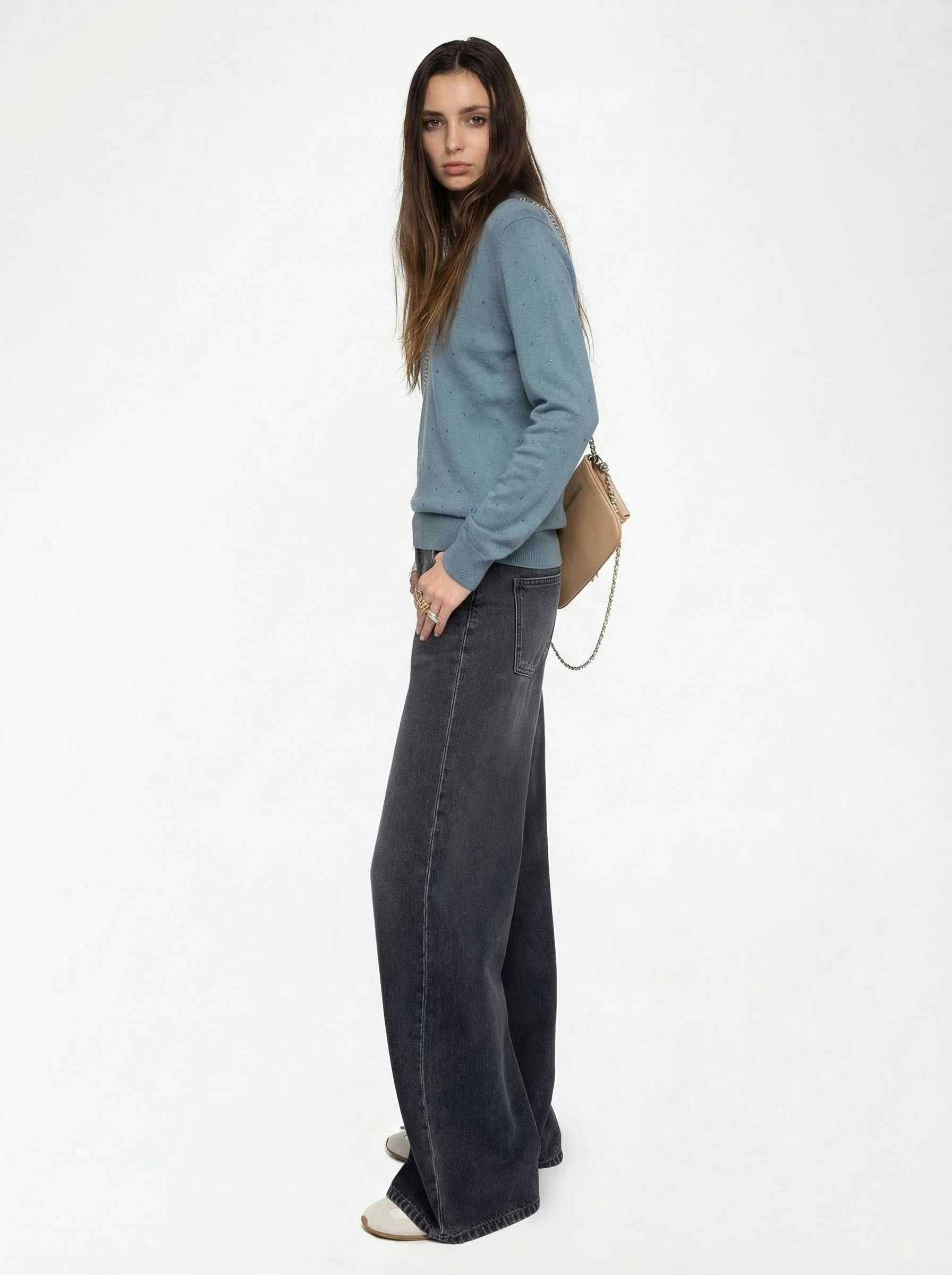 Rivy Embellished Cashmere Sweater