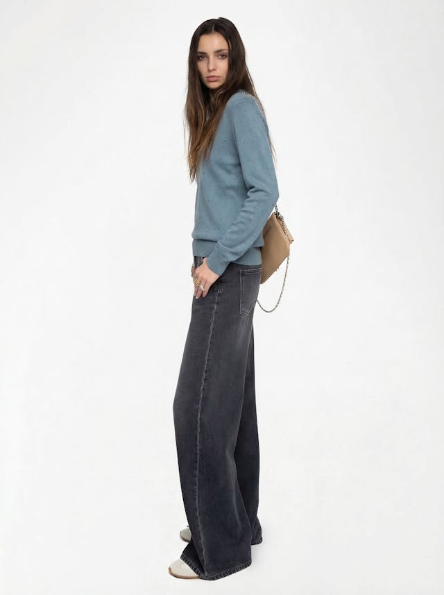 Rivy Embellished Cashmere Sweater