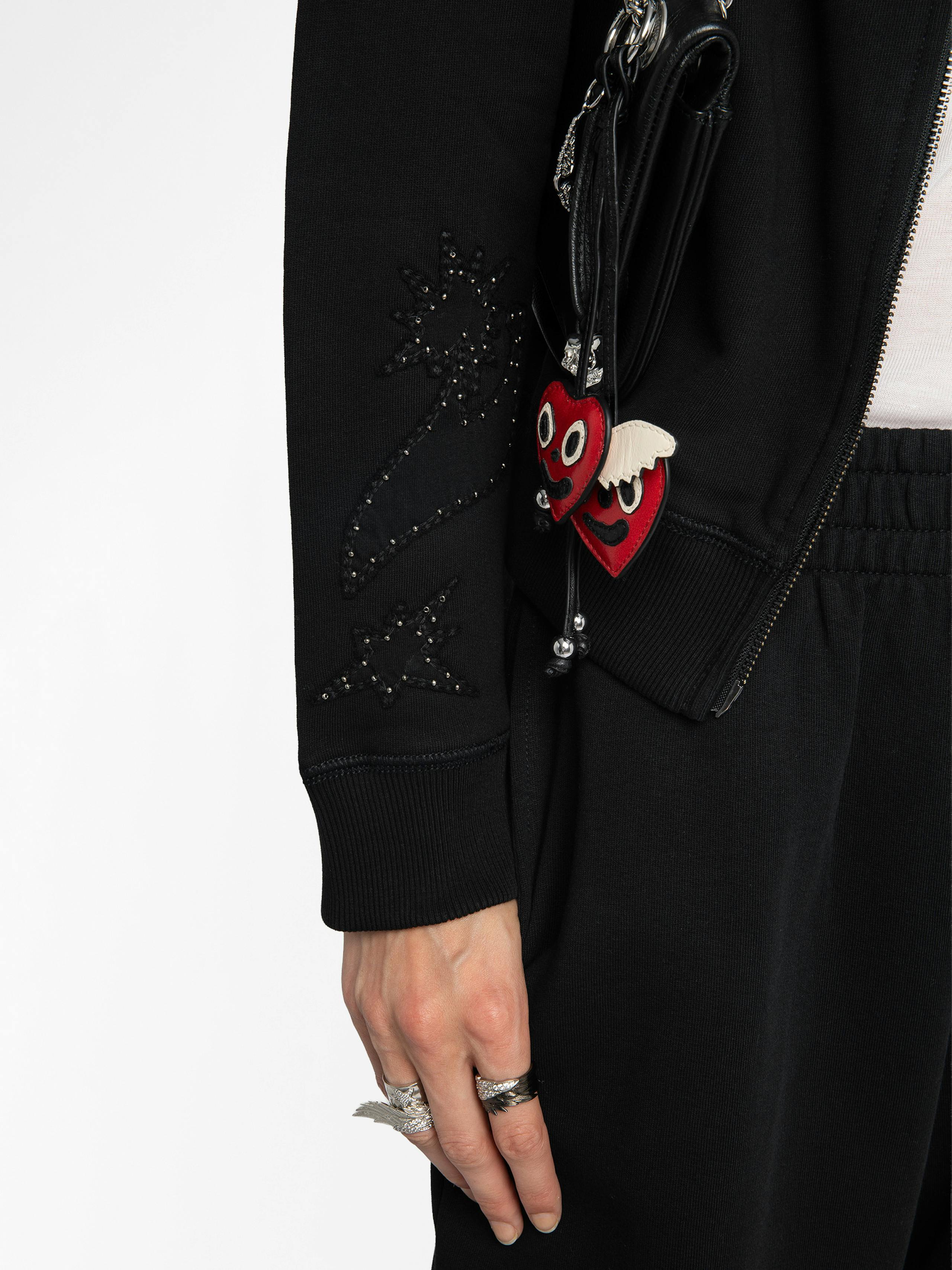 Milly Zip Up Sweatshirt 6