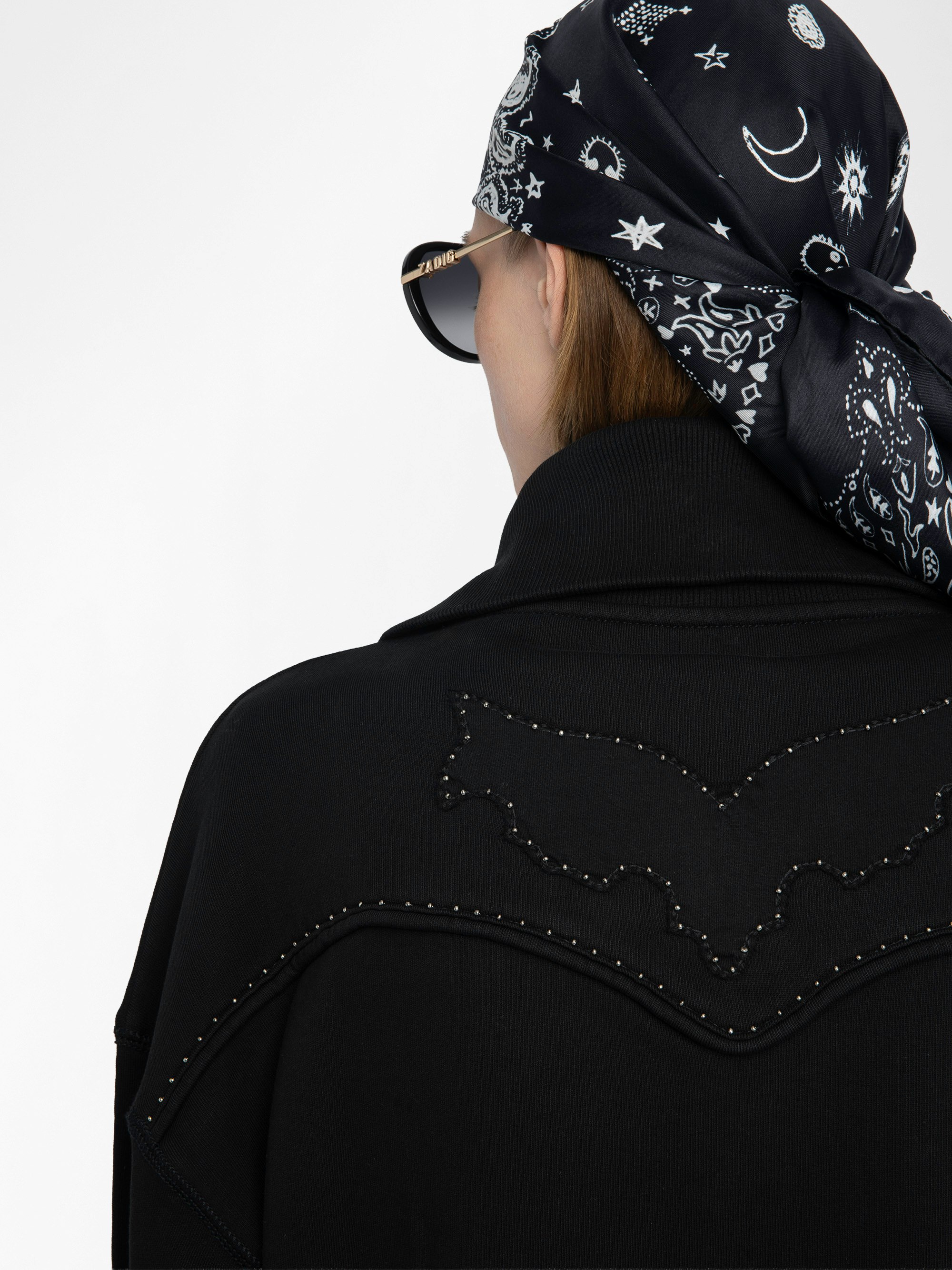 Milly Zip Up Sweatshirt