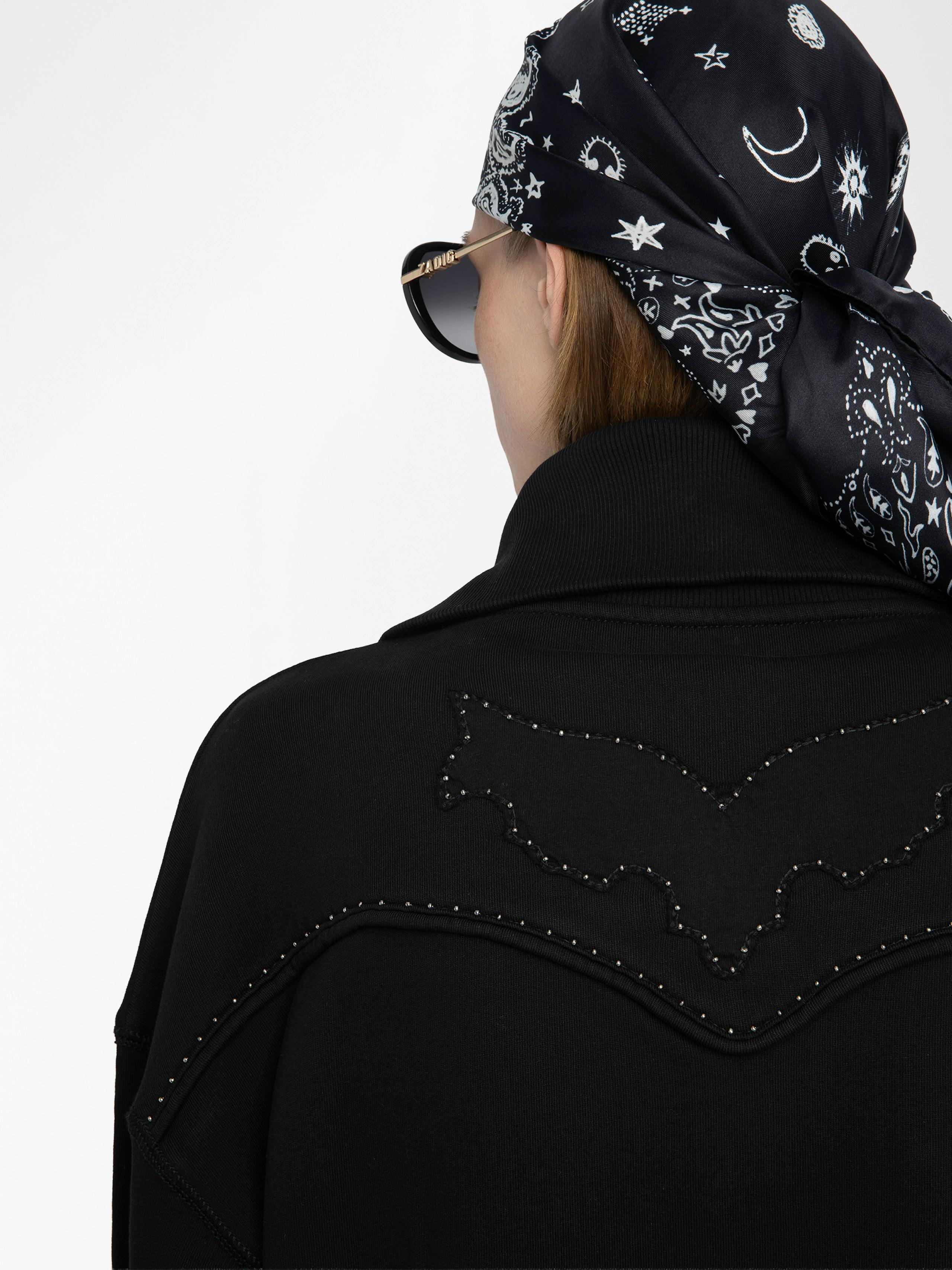 Milly Zip Up Sweatshirt 7