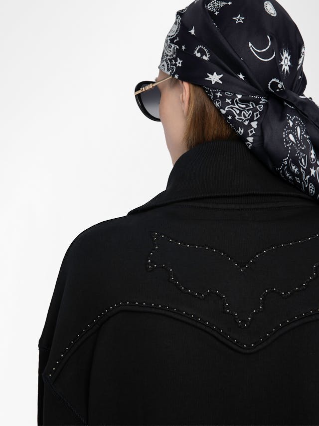 Milly Zip Up Sweatshirt