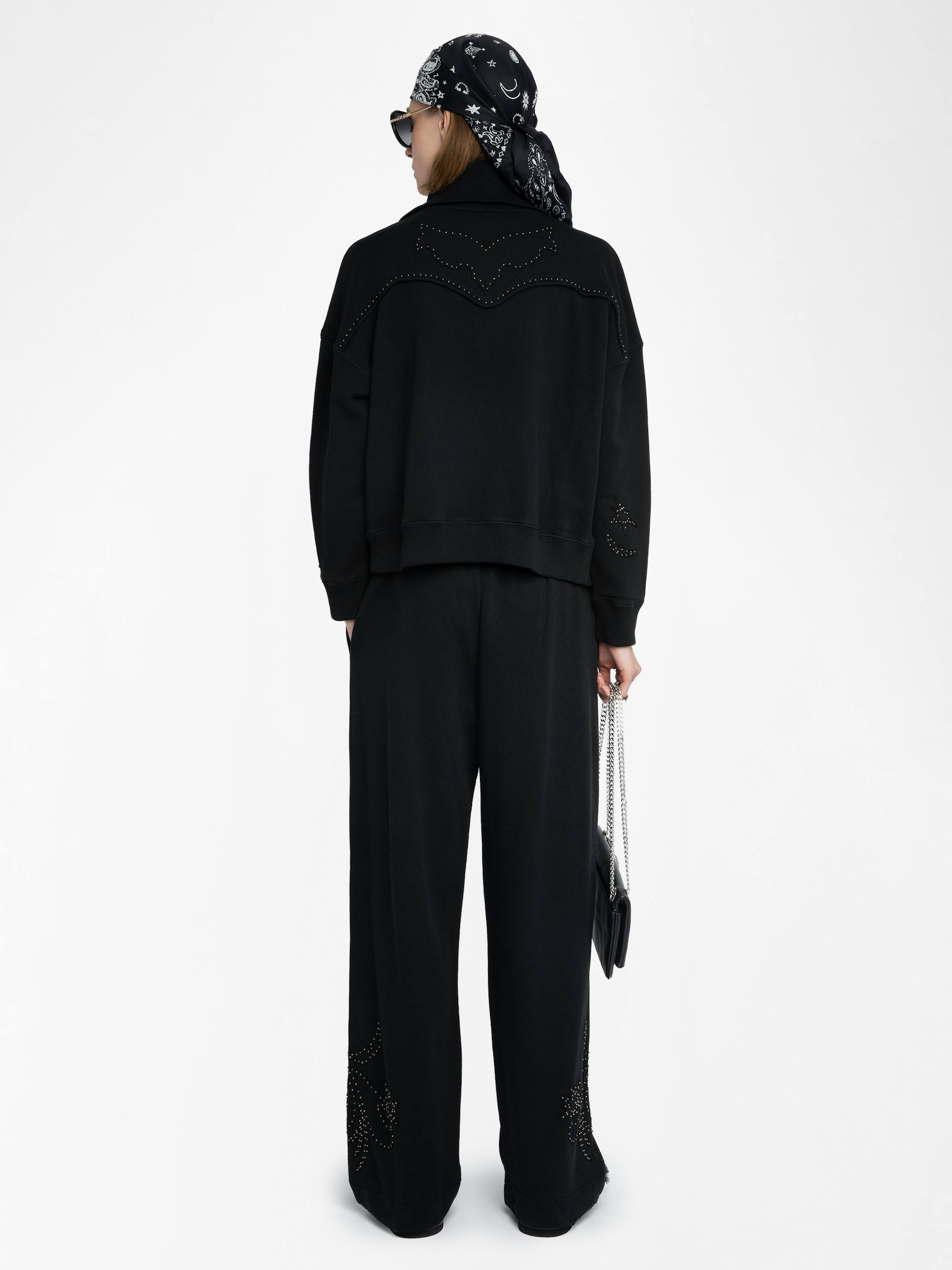 Milly Zip Up Sweatshirt 4