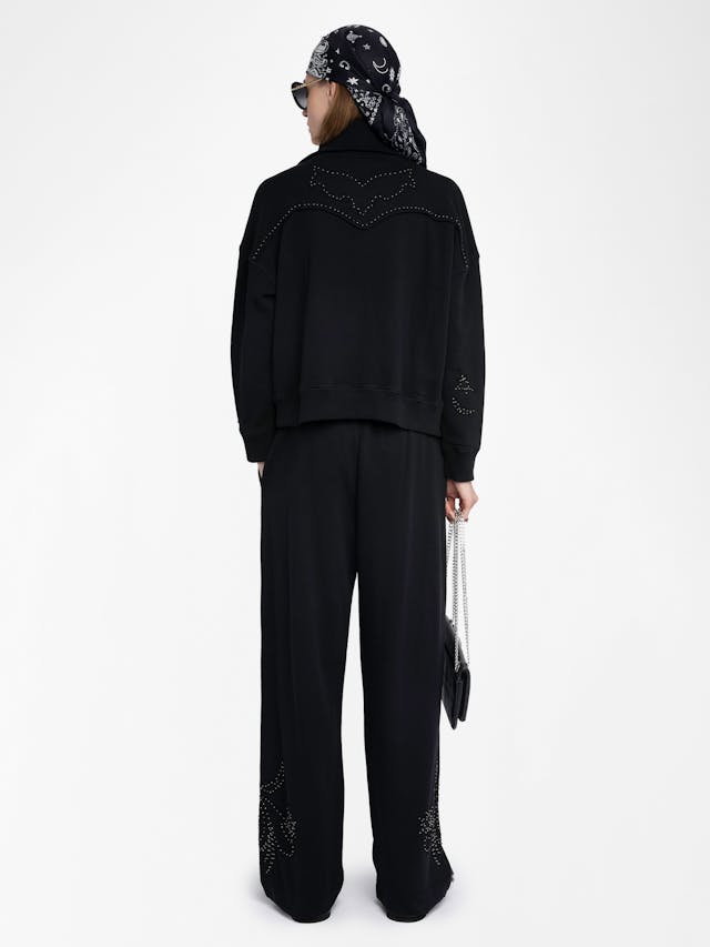 Milly Zip Up Sweatshirt