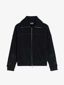 Milly Zip Up Sweatshirt