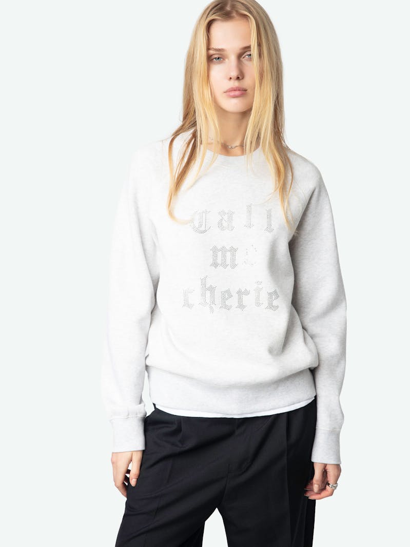 Upper Diamanté Sweatshirt