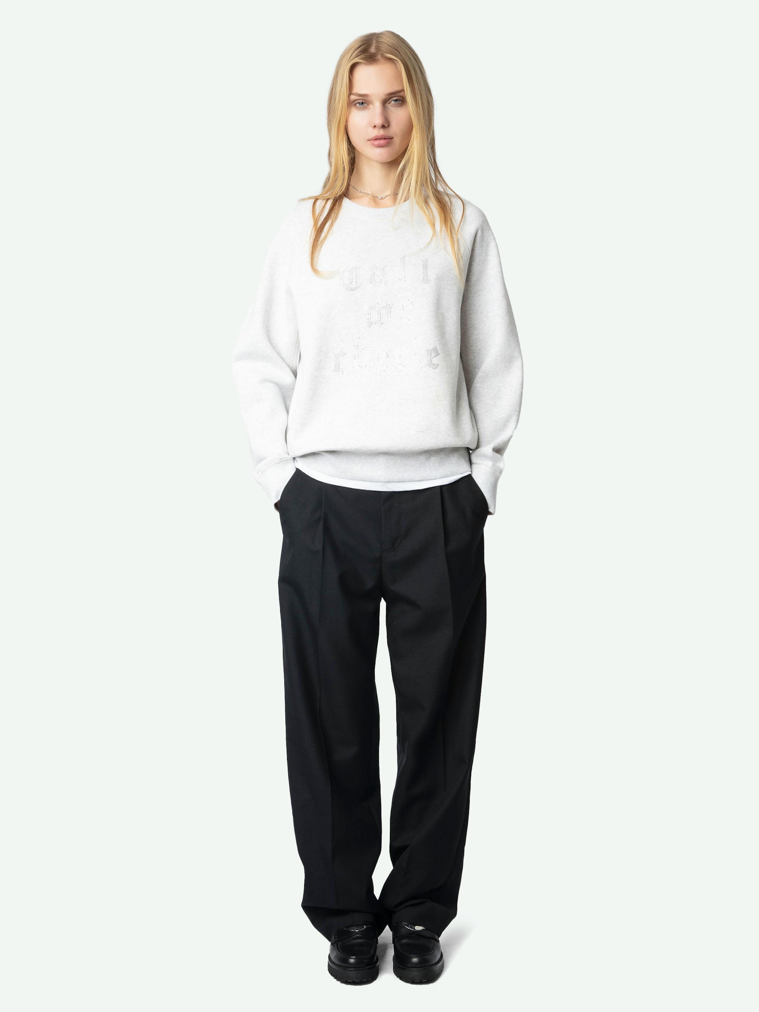 Upper Diamanté Sweatshirt 2