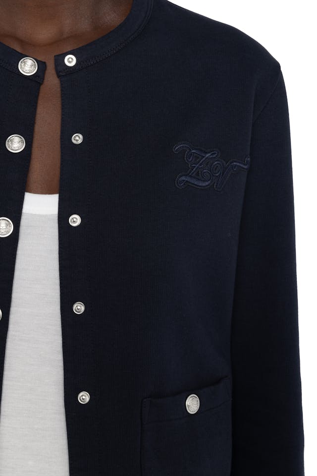 Cama Buttoned Sweatshirt