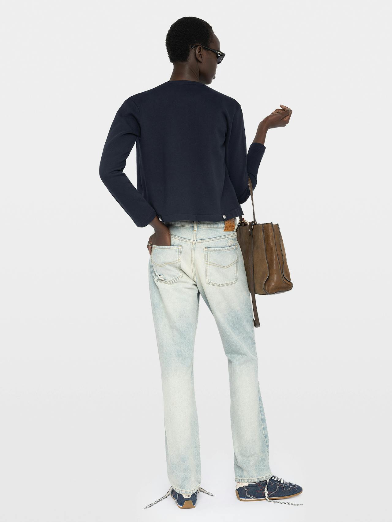 Cama Buttoned Sweatshirt