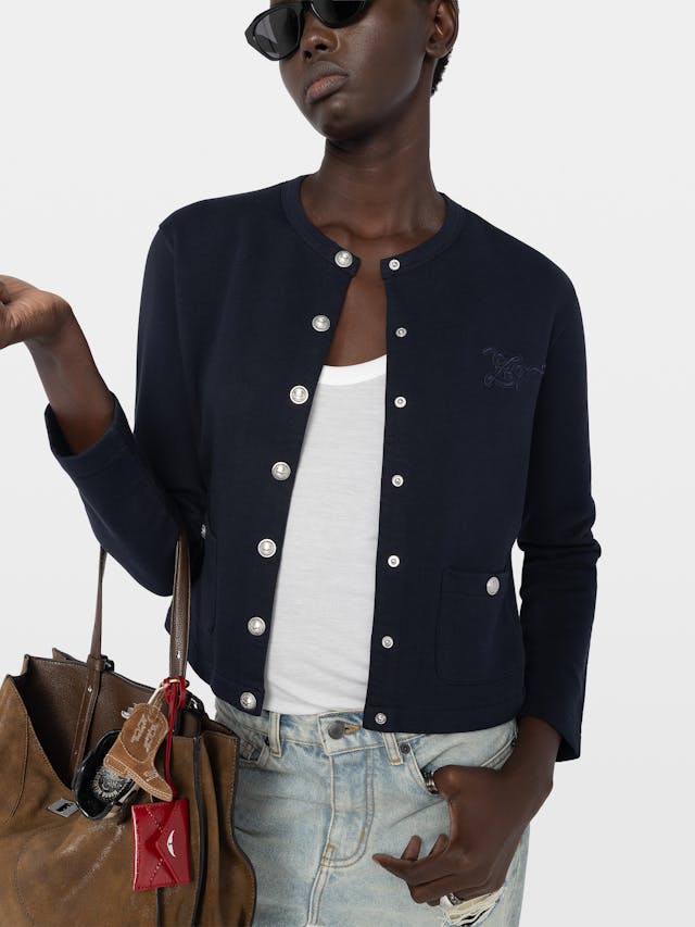 Cama Buttoned Sweatshirt